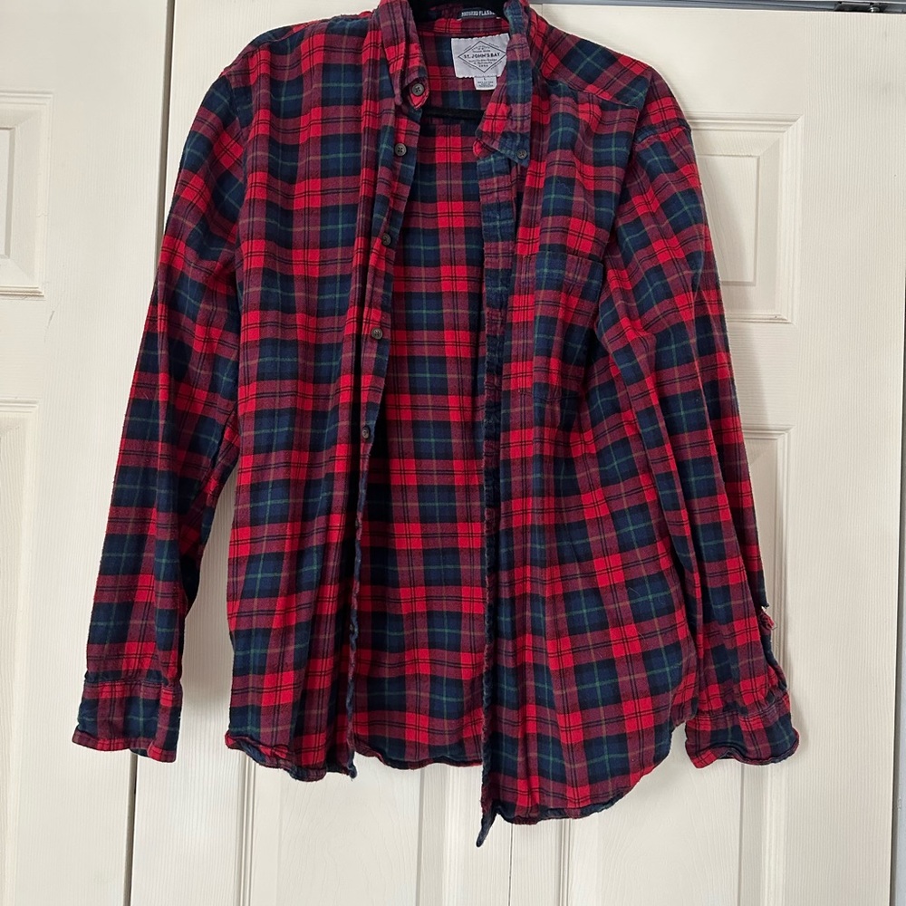 Warm flannel shirt